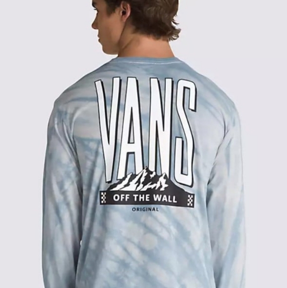 VANS NEW Peaked Tie-Dye Long Sleeve Shirt - Picture 8 of 12
